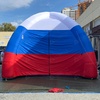 Надувная палатка "ТРИКОЛОР" с постоянным поддувом - Производственное предприятие АЭРО - Пневмокаркасные шатры и палатки,  надувные рекламные конструкции, надувные сцены, арки  и пневмокостюмы