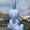Надувная фигура "Заяц" - Производственное предприятие АЭРО - Пневмокаркасные шатры и палатки,  надувные рекламные конструкции, надувные сцены, арки  и пневмокостюмы
