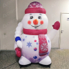 Надувная фигура "Снеговик Девочка" - Производственное предприятие АЭРО - Пневмокаркасные шатры и палатки,  надувные рекламные конструкции, надувные сцены, арки  и пневмокостюмы