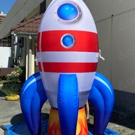 Надувная фигура "Ракета"  - Производственное предприятие АЭРО - Пневмокаркасные шатры и палатки,  надувные рекламные конструкции, надувные сцены, арки  и пневмокостюмы