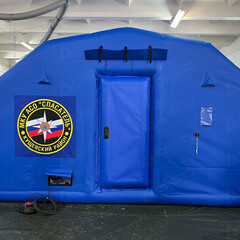 ПАЛАТКИ МЧС - Производственное предприятие АЭРО - Пневмокаркасные шатры и палатки,  надувные рекламные конструкции, надувные сцены, арки  и пневмокостюмы