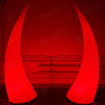 Надувные световые конусы - Производственное предприятие АЭРО - Пневмокаркасные шатры и палатки,  надувные рекламные конструкции, надувные сцены, арки  и пневмокостюмы