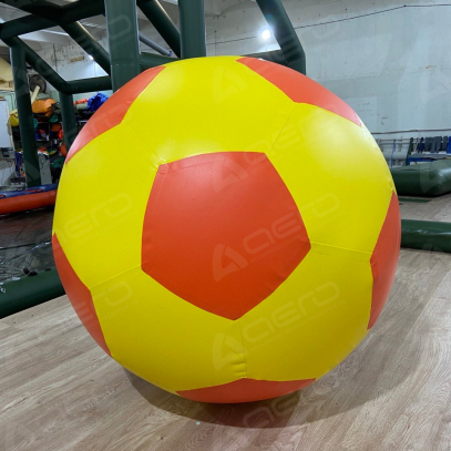Надувной гигантский МЯЧ ФУТБОЛЬНЫЙ ПВХ - Производственное предприятие АЭРО - Пневмокаркасные шатры и палатки,  надувные рекламные конструкции, надувные сцены, арки  и пневмокостюмы